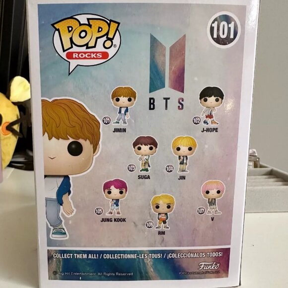 Funko Pop! Rocks: BTS Jimin (#101) - Vaulted Vinyl Figure - Picture 3 of 6